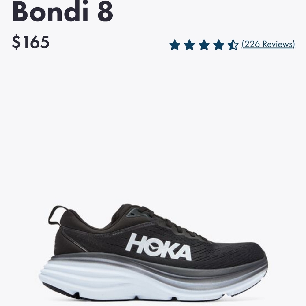 Hoka Bondi 8 women's